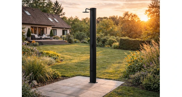 Solární sprcha DUO 40 l, hliníková