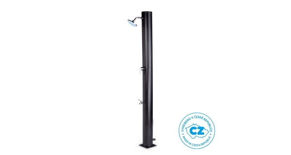 Solární sprcha UNO 35 l, černá