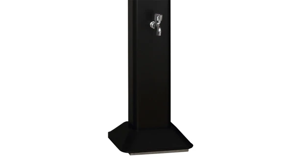 Solární sprcha UNO 35 l hliníková s LED světlem (poškozený obal)