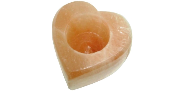 Solný svícen 0,7-0,8 kg - srdce