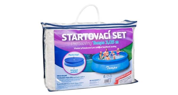 Startovací set pro bazény Tampa 3,05 m (podložka, krycí plachta)