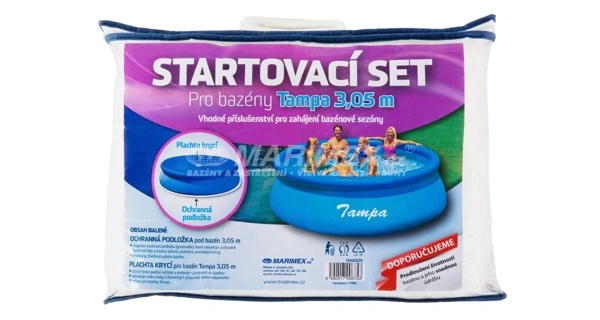 Startovací set pro bazény Tampa 3,05 m (podložka, krycí plachta)