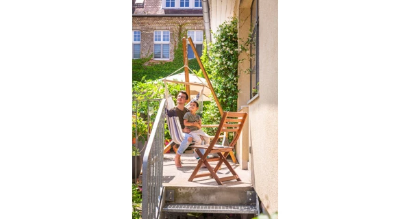 Stojan na houpací sedačku La Siesta Calma, nature