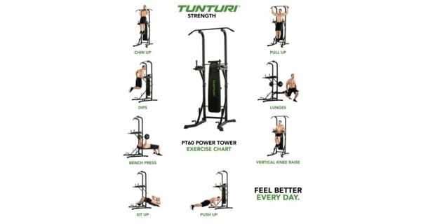 Stojanová hrazda TUNTURI PT60 Power Tower