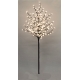 Stromek s květy 200 LED - teplá bílá
