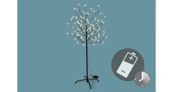 Stromek svítící 150 cm - 96 LED