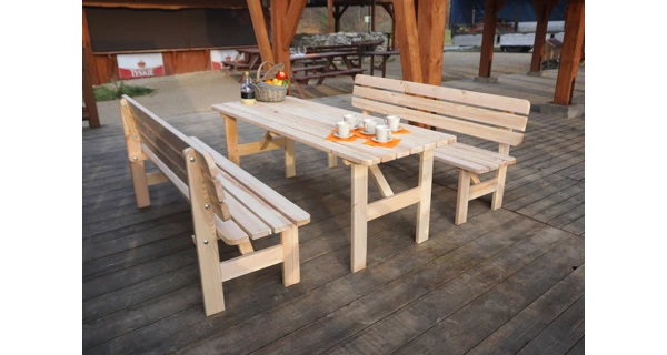 Stůl dřevěný Viking 180 cm