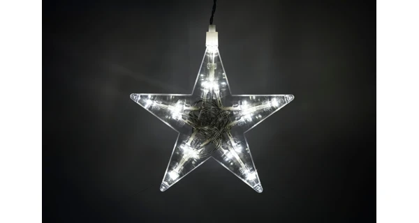 Světelné hvězdy 100 LED - studená bílá