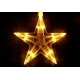 Světelné hvězdy 100 LED - teplá bílá