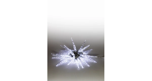 Světelné mini rampouchy 40 LED - studená bílá