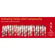 Světelné mini rampouchy 40 LED - studená bílá