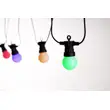 Světelný párty řetěz 50 LED - barevná