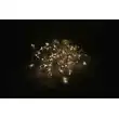 Světelný řetěz 100 LED - teplá bílá - transparent - mód
