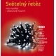 Světelný řetěz 1000 LED dvojitý