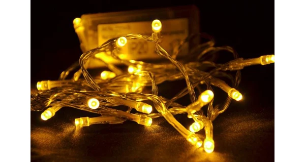Světelný řetěz 20 LED - teplá bílá