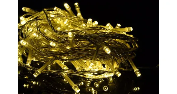 Světelný řetěz 20 LED - teplá bílá