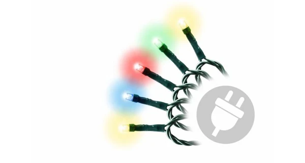 Světelný řetěz 80 LED - barevná