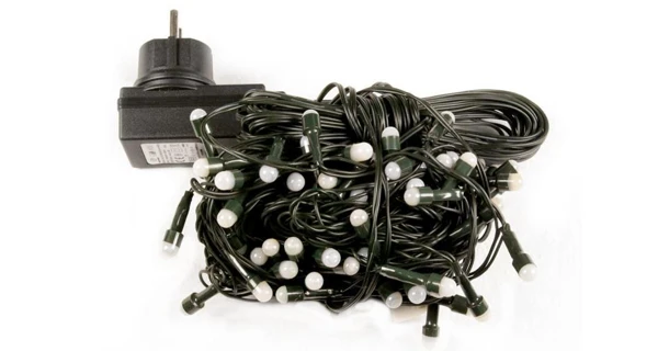 Světelný řetěz maxi 100 LED - studená bílá