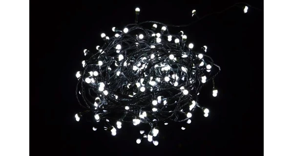 Světelný řetěz maxi 100 LED - studená bílá