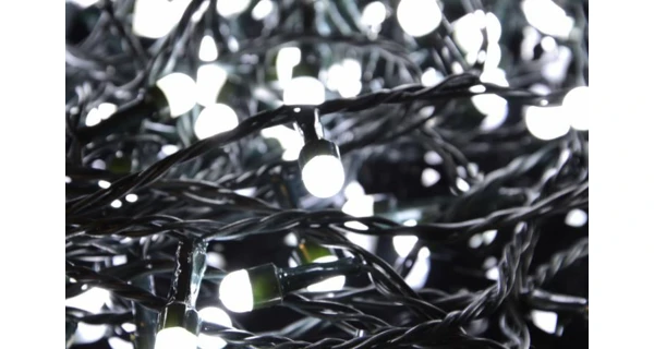 Světelný řetěz maxi 100 LED - studená bílá