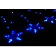 Světelný závěs - 100 LED - modré hvězdy