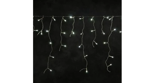 Světelný závěs - 200 LED - studená bílá