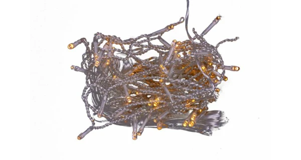 Světelný závěs - 72 LED - teplá bílá