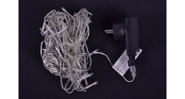 Světelný závěs - 72 LED - teplá bílá