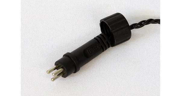 Světelný závěs dvojitý - 80 LED - teplá bílá