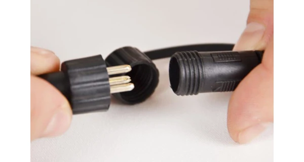 Světelný závěs dvojitý - 80 LED - teplá bílá