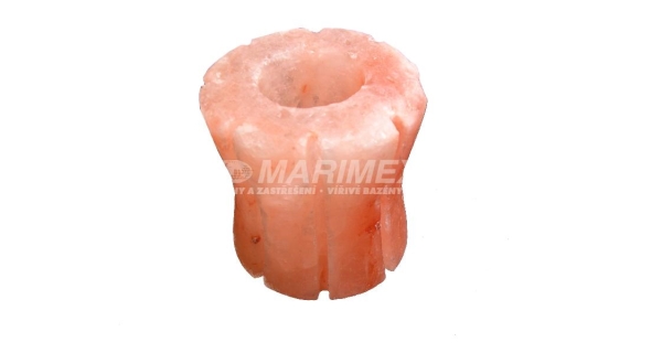 Svícen solný soudek 7,5x10 cm