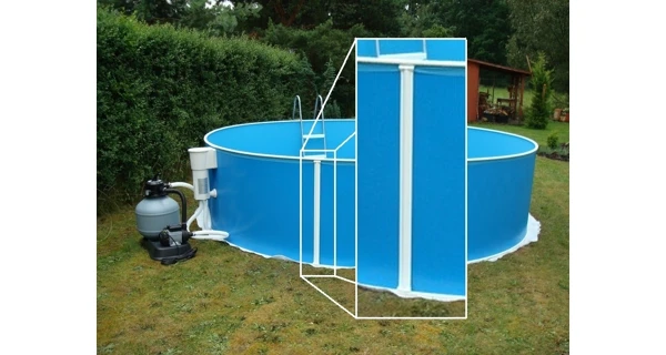 Svislá lišta 98 pro Orlando 3,66/4,57 x 0,91 m