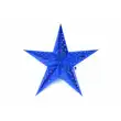 Svítící hvězda 10 LED - modrá