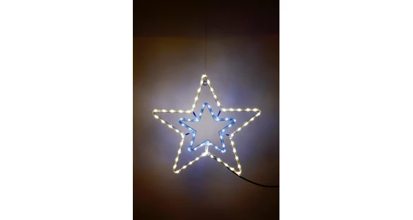 Svítící hvězda 72 LED