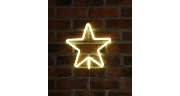 Svítící hvězda na okno 120 LED