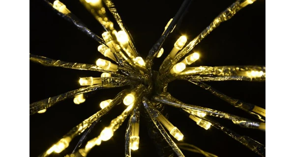 Svítící prskavka 80 LED - teplá bílá