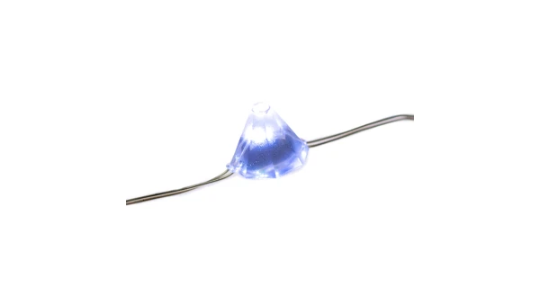 Svítící struna 20 LED - diamant