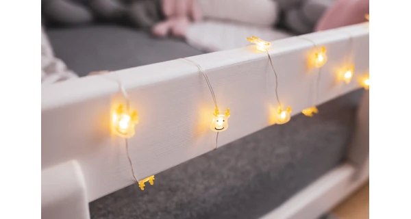 Svítící struna sob 20 LED - teplá bílá