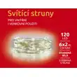 Svítící struny 120 LED