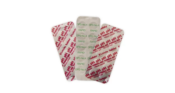 Tablety do testru na pH a O2