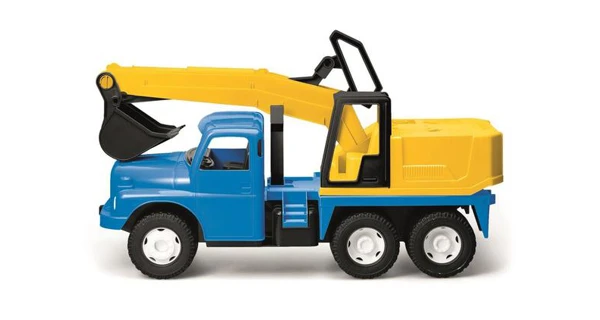 Tatra 148 bagr modro-žlutý 74 cm