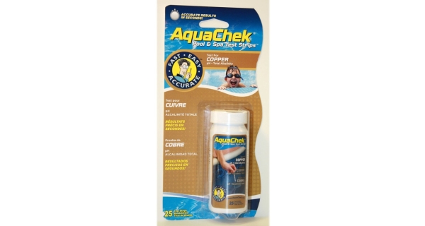 Testovací pásky AquaChek 3v1 - měď, pH, celková alkalita