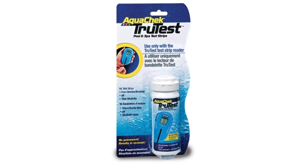 Testovací pásky AquaChek pro digitální čtečku - volný chlór, pH, celková alkalita