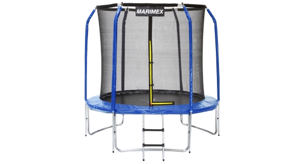 Trampolína Marimex 244 cm + ochranná síť + schůdky ZDARMA (poškozený obal)
