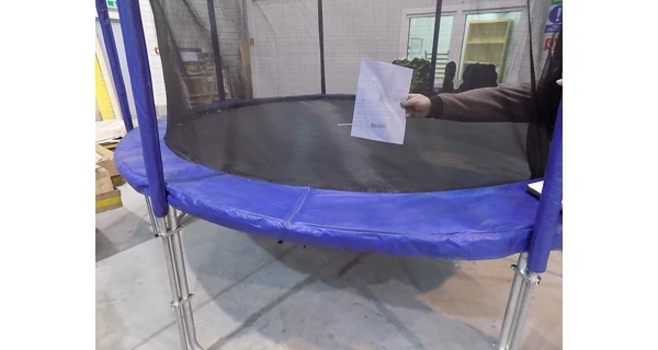 Trampolína Marimex 366 cm + vnitřní ochranná síť + schůdky ZDARMA (Bazar)