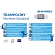 Trampolína Marimex 366 cm + vnitřní ochranná síť + schůdky ZDARMA (Poškozený obal)