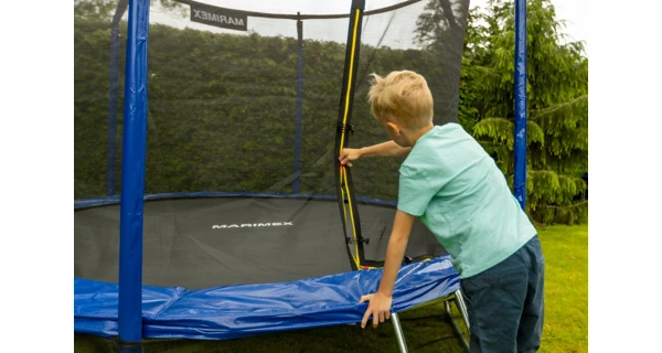 Trampolína Marimex 366 cm + vnitřní ochranná síť + schůdky ZDARMA (Poškozený obal)