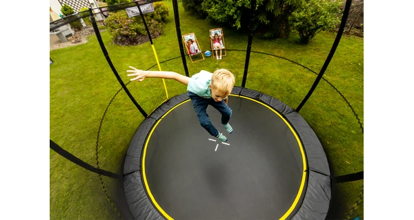 Trampolína Marimex Comfort 305 cm + ochranná síť + schůdky ZDARMA