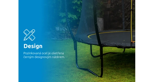 Trampolína Marimex Comfort 366 cm + ochranná síť + schůdky ZDARMA