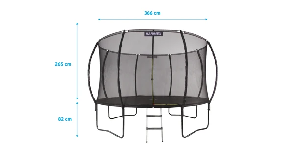 Rozměr trampolíny